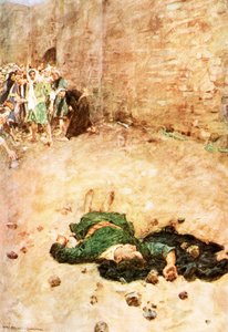 El apedreamiento de Esteban de William Hatherell