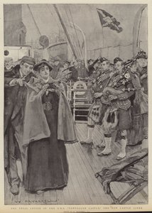 El crucero de prueba del RMS Tantallon Castle, el nuevo crucero de William Hatherell