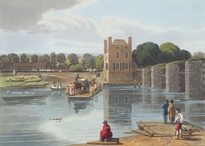 Ferry de Datchet, cerca de Windsor de William Havell