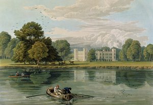 Casa Sion, grabado por Robert Havell (1769-1832) 1815 (grabado en color)