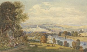 Vista de Totnes, Devon de William Havell