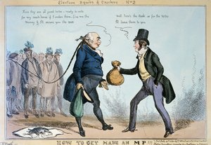 Cómo hacerse miembro del parlamento, 19 de julio de 1830 de William Heath