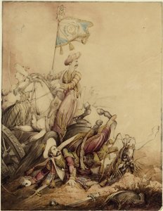 Abanderado mameluco en combate, 1818 de William Heath