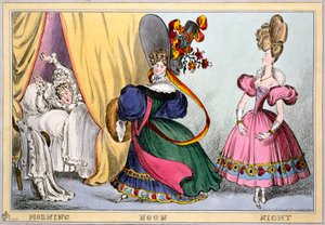 Mañana, mediodía, noche, c.1828 de William Heath