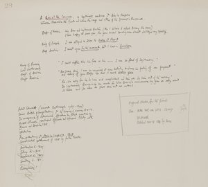 Notas acompañando Un beso en el Congreso, 1818