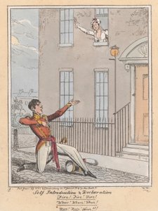 Autopresentación y Declaración, 1823 de William Heath