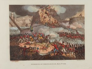 Asalto de Seringapatam de William Heath