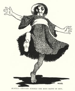 Aladino se consideró el hombre más feliz de William Heath Robinson