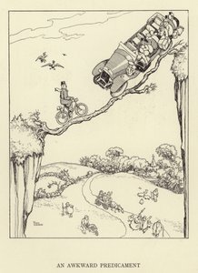 Un Predicamento Incómodo de William Heath Robinson