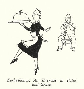 Eurrítmica, un Ejercicio de Equilibrio y Gracia de William Heath Robinson