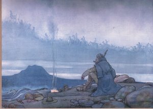 Sigue adelante, sigue adelante, porque la cosecha está sembrada de William Heath Robinson