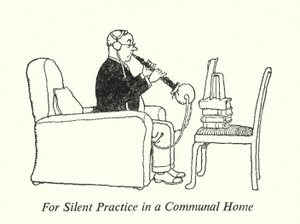 Para la Práctica Silenciosa en un Hogar Comunal de William Heath Robinson