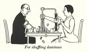 Para barajar dominós