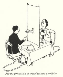 Para la prevención de acerbidades a la hora del desayuno de William Heath Robinson