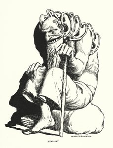 Rumor (litografía) de William Heath Robinson