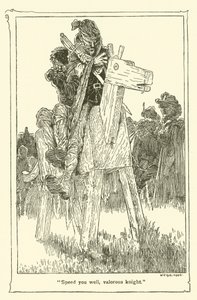 Ilustración para Don Quijote de William Heath Robinson