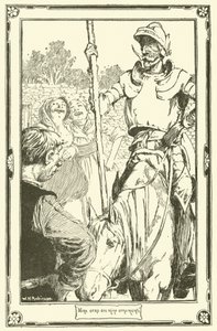 Ilustración para Don Quijote de William Heath Robinson