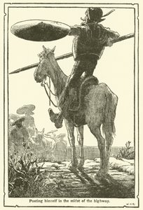 Ilustración para Don Quijote de William Heath Robinson