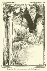 Ilustración para Don Quijote de William Heath Robinson