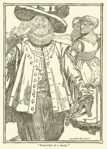 Ilustración para Don Quijote de William Heath Robinson