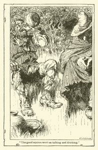 Ilustración de Don Quijote de William Heath Robinson