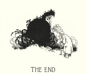 Ilustración para Railway Ribaldry por W Heath Robinson (litografía) de William Heath Robinson