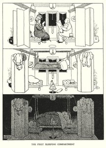 Ilustración para Railway Ribaldry de W Heath Robinson