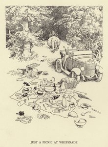 Solo un picnic en Whipsnade de William Heath Robinson