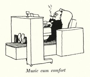 Música con comodidad de William Heath Robinson