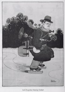 Dispositivo de Patinaje Autopropulsado, ilustración de 