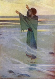 Historias de Chaucer (litografia en color) de William Heath Robinson
