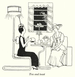 Té y tostadas de William Heath Robinson