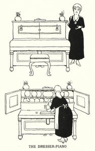 El piano-dresser