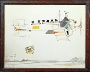 El avión de Eton de William Heath Robinson