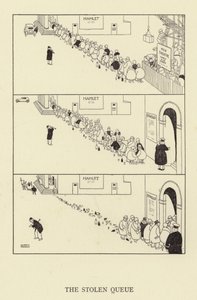 La cola robada de William Heath Robinson