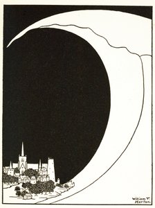 La Ola, de Un Libro de Imágenes, pub. 1898 (grabado) de William Heath Robinson