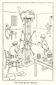 La Máquina de Welsh Rarebit de William Heath Robinson