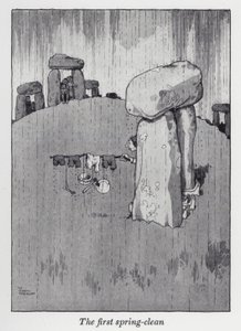 La primera limpieza de primavera de William Heath Robinson