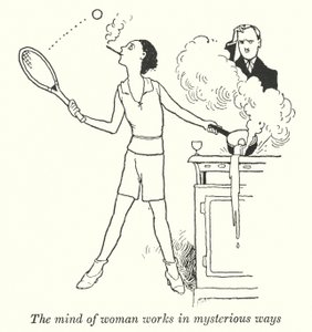 La mente de la mujer trabaja de maneras misteriosas