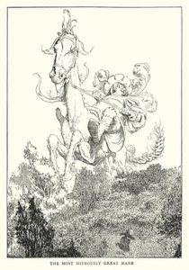 La yegua más horriblemente grande de William Heath Robinson