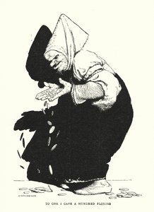 A uno le di cien florines (litografía)