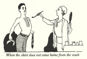 Cuando la camisa no vuelve de la lavandería