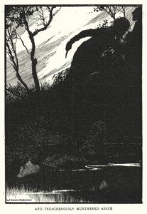 y traicioneramente asesinaron a Abece de William Heath Robinson