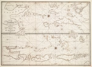 Una nueva carta del Estrecho Oriental a China de William Heather