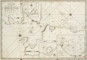 Navegación por el estrecho de Sunda hasta Batavia de William Heather