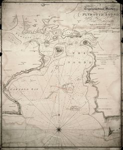 Estudio trigonométrico del estrecho de Plymouth de William & Heather William Chapman