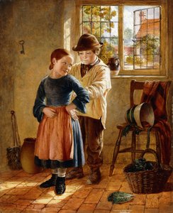 Engancha mi vestido, 1858 de William Hemsley