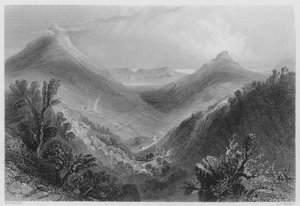 Valle de los Downs de William Henry (after) Bartlett