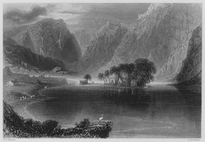 Gougaune Barra de William Henry (after) Bartlett