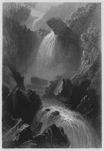 Cabeza del Valle del Diablo, Condado de Wicklow (grabado)